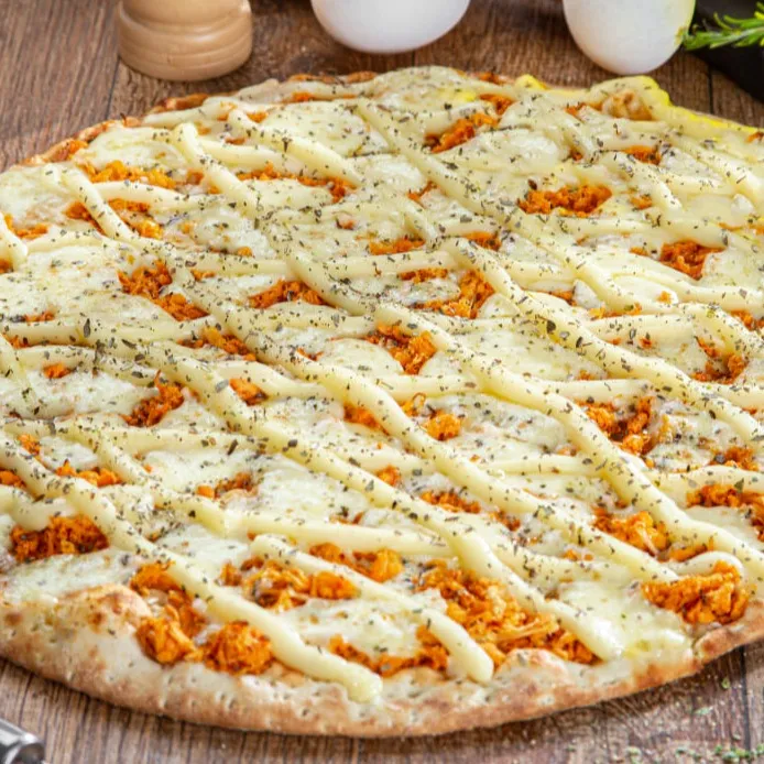 Pizza Frango — Promoção do Mês